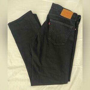 Levi Strauss - 501 Jeans - 34x32 - Black - Button Fly Levis Levi’s